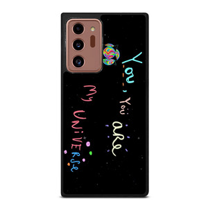 BTS X COLDPLAY MY UNIVERSE Samsung Galaxy Note 20 Ultra Case Cover