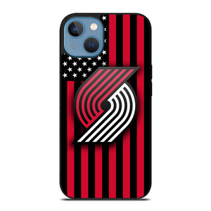 PORTLAND TRAIL BLAZERS NBA USA FLAG iPhone 13 Case Cover PORTLAND TRAIL BLAZERS NBA USA FLAG iPhone 13 Case Cover