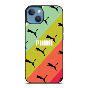 PUMA LOGO STRIPE PATTERN iPhone 13 Case Cover