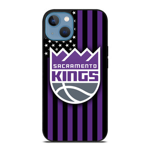 SACRAMENTO KINGS NBA USA FLAG iPhone 13 Case Cover SACRAMENTO KINGS NBA USA FLAG iPhone 13 Case Cover