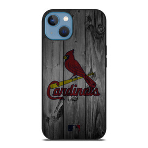 SAINT LOUIS CARDINALS BASEBALL MLB WOOD LOGO iPhone 13 Case Cover