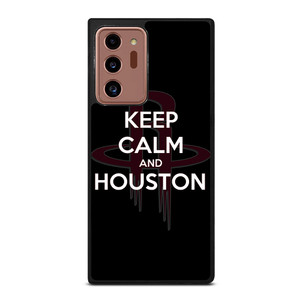 KEEP CALM AND GO HOUSTON ROCKETS Samsung Galaxy Note 20 Ultra Case Cover