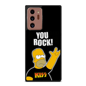KISS ROCK HOMER SIMPSONS Samsung Galaxy Note 20 Ultra Case Cover