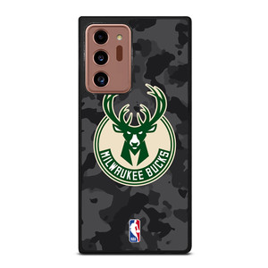 MILWAUKEE BUCKS BLACK CAMO Samsung Galaxy Note 20 Ultra Case Cover