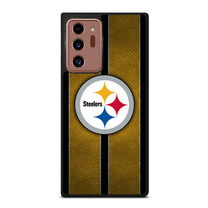 PITTSBURGH STEELERS NFL METAL STRIPE Samsung Galaxy Note 20 Ultra Case Cover