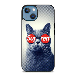 SUPREME COOL CUTE CAT iPhone 13 Case Cover