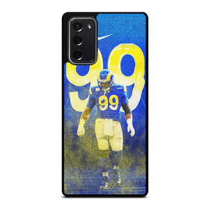 AARON DONALD 99 LOS ANGELES RAMS NFL FOOTBALL Samsung Galaxy Note 20 Case Cover AARON DONALD 99 LOS ANGELES RAMS NFL FOOTBALL Samsung Galaxy Note 20 Case Cover