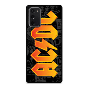 ACDC ROCK BAND POSTER Samsung Galaxy Note 20 Case Cover