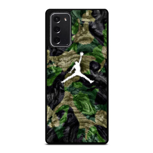 AIR JORDAN GREEN CAMO Samsung Galaxy Note 20 Case Cover