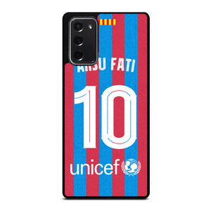 ANSU FATI 10 FC BARCELONA 2022 Samsung Galaxy Note 20 Case Cover