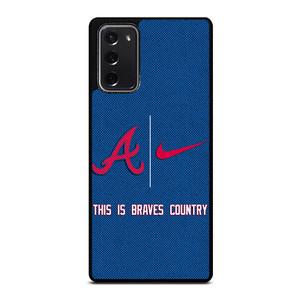 ATLANTA BRAVES NIKE MLB BASEBALL Samsung Galaxy Note 20 Case Cover