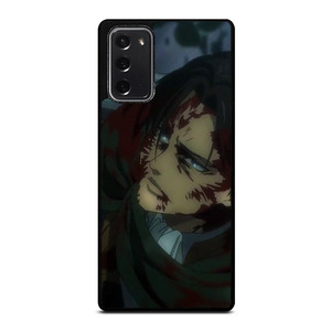 ATTACK ON TITAN LEVI ACKERMAN FIGHT Samsung Galaxy Note 20 Case Cover ATTACK ON TITAN LEVI ACKERMAN FIGHT Samsung Galaxy Note 20 Case Cover