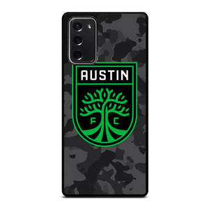 AUSTIN FC MLS BLACK CAMO Samsung Galaxy Note 20 Case Cover