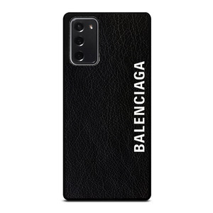 BALENCIAGA LEATHER BLACK Samsung Galaxy Note 20 Case Cover