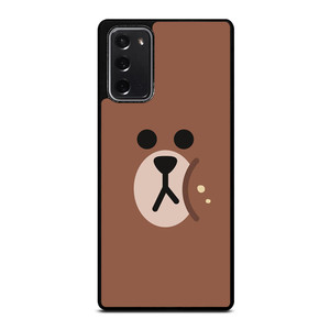 BROWN LINE FRIENDS Samsung Galaxy Note 20 Case Cover