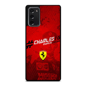 CHARLES LECLERC FERRARI FORMULA ONE F1 RACING 5 Samsung Galaxy Note 20 Case Cover