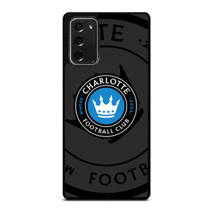 CHARLOTTE FC MLS BLACK Samsung Galaxy Note 20 Case Cover