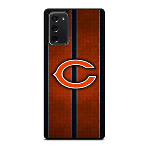 CHICAGO BEARS NFL METAL STRIPE Samsung Galaxy Note 20 Case Cover