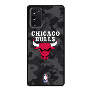 CHICAGO BULLS BLACK CAMO Samsung Galaxy Note 20 Case Cover