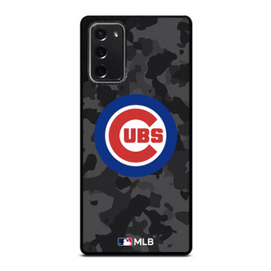 CHICAGO CUBS BASEBALL BLACK CAMO Samsung Galaxy Note 20 Case Cover CHICAGO CUBS BASEBALL BLACK CAMO Samsung Galaxy Note 20 Case Cover
