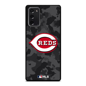 CINCINNATI REDS BASEBALL BLACK CAMO Samsung Galaxy Note 20 Case Cover