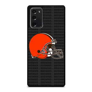 CLEVELAND BROWNS FOOTBALL TEXT Samsung Galaxy Note 20 Case Cover