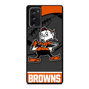 CLEVELAND BROWNS NFL TEAM Samsung Galaxy Note 20 Case Cover