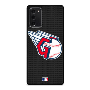 CLEVELAND GUARDIANS BASEBALL BLACK Samsung Galaxy Note 20 Case Cover