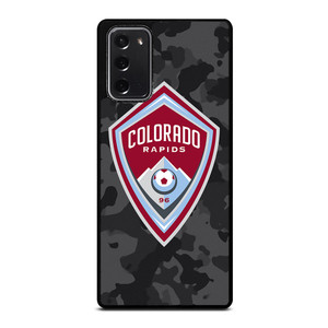 COLORADO RAPIDS MLS BLACK CAMO Samsung Galaxy Note 20 Case Cover