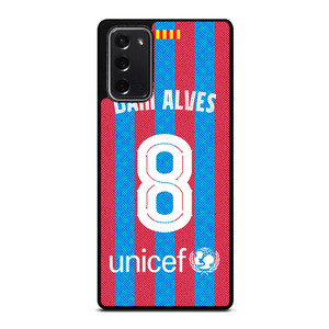 DANI ALVES 8 FC BARCELONA Samsung Galaxy Note 20 Case Cover
