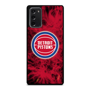 DETROIT PISTONS BASKETBALL NBA FIRE Samsung Galaxy Note 20 Case Cover