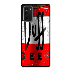 DUFF BEER THE SIMPSONS CARTOON 3 Samsung Galaxy Note 20 Case Cover