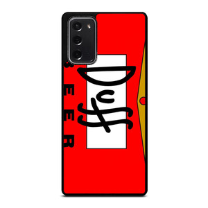DUFF BEER THE SIMPSONS CARTOON Samsung Galaxy Note 20 Case Cover