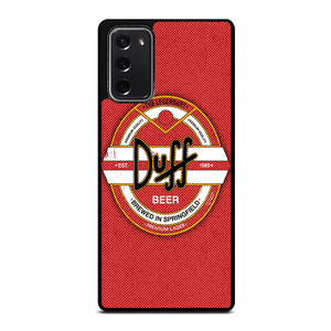 DUFF BEER THE SIMPSONS LOGO 2 Samsung Galaxy Note 20 Case Cover