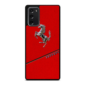 FERRARI RED CAR LOGO Samsung Galaxy Note 20 Case Cover FERRARI RED CAR LOGO Samsung Galaxy Note 20 Case Cover