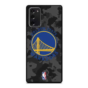 GOLDEN STATE WARRIORS BLACK CAMO Samsung Galaxy Note 20 Case Cover
