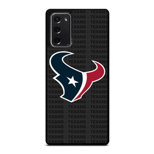 HOUSTON TEXANS FOOTBALL TEXT Samsung Galaxy Note 20 Case Cover