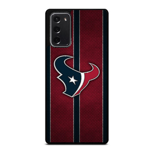 HOUSTON TEXANS NFL METAL STRIPE Samsung Galaxy Note 20 Case Cover