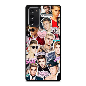 JUSTIN BIEBER COLLAGE Samsung Galaxy Note 20 Case Cover