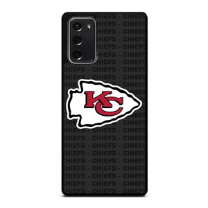 KANSAS CITY CHIEFS FOOTBALL TEXT Samsung Galaxy Note 20 Case Cover