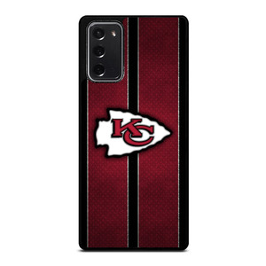 KANSAS CITY CHIEFS NFL METAL STRIPE Samsung Galaxy Note 20 Case Cover