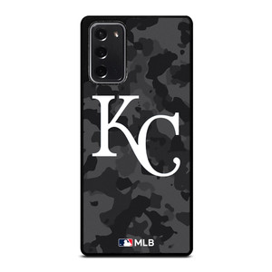 KANSAS CITY ROYALS BASEBALL BLACK CAMO Samsung Galaxy Note 20 Case Cover