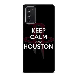 KEEP CALM AND GO HOUSTON ROCKETS Samsung Galaxy Note 20 Case Cover