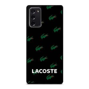 LACOSTE LOGO PATTERN Samsung Galaxy Note 20 Case Cover LACOSTE LOGO PATTERN Samsung Galaxy Note 20 Case Cover