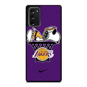 LOS ANGELES LAKERS NIKE SNOOPY Samsung Galaxy Note 20 Case Cover