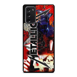METALLICA ROCK BAND ALL ALBUM Samsung Galaxy Note 20 Case Cover
