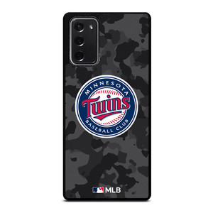 MINNESOTA TWINS BASEBALL BLACK CAMO Samsung Galaxy Note 20 Case Cover