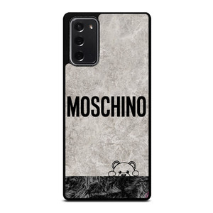 MOSCHINO BEAR HIDING Samsung Galaxy Note 20 Case Cover