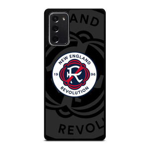 NEW ENGLAND REVOLUTION MLS BLACK Samsung Galaxy Note 20 Case Cover