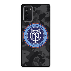 NEW YORK CITY FC MLS BLACK CAMO Samsung Galaxy Note 20 Case Cover